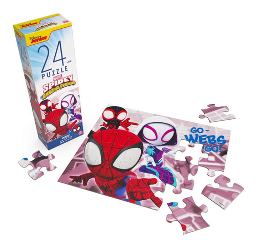 Rompecabezas  Spidey  De 24 Piezas-marvel