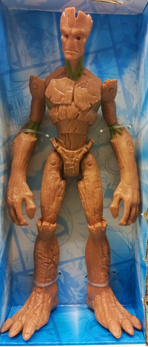 Groot Guardianes De Galaxia  Marvel Figura  Articulada 23 Cm