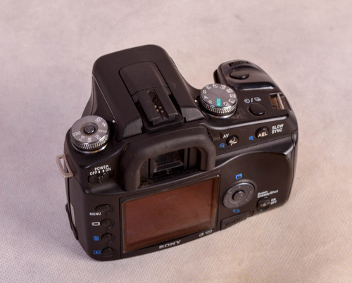 Câmera Sony A100 - Para Retirada De Peças Ou Conserto Preto (Usado)