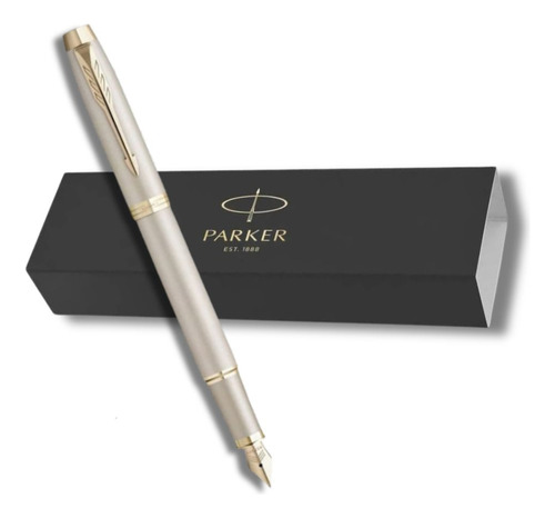 Pluma Fuente Fino Parker Im Monocromado Champagne