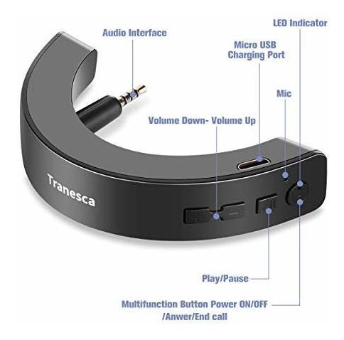 Tranesca Adaptador Bluetooth Para Audifono Bose