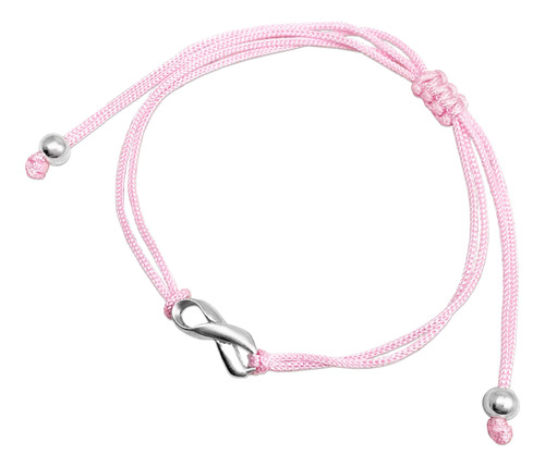 Claudia Lira Joyas Pulsera Rosa De Apoyo A La Amistad Con Hi