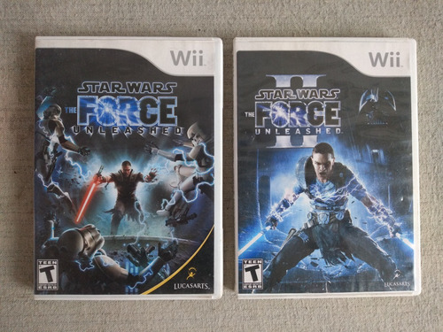 Star Wars The Force Unleashed 1 Y 2 Nintendo Wii