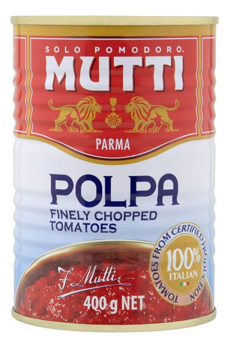 Polpa de Tomate Mutti 400g