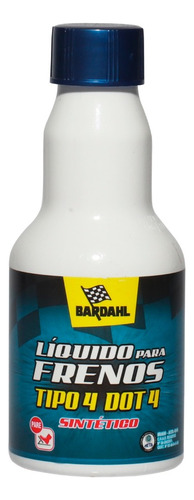 Liquido Para Frenos Dot 4 Bardahl 100 Ml