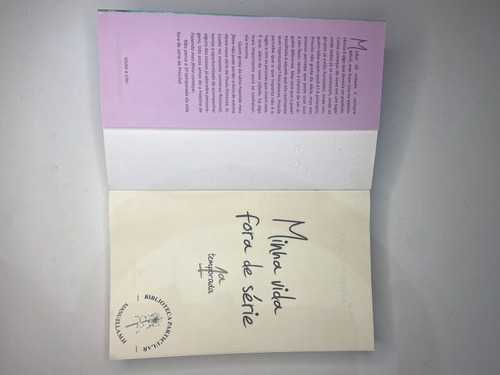 Minha Vida Fora De Série , 1a Temporada, Livro Usado Em Ótimo Estado (Usado)