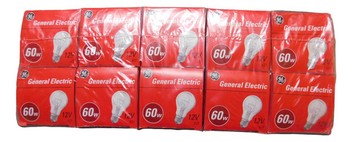 Lamparas 12v / 60w  Pack De 10 Lamparas General Electric