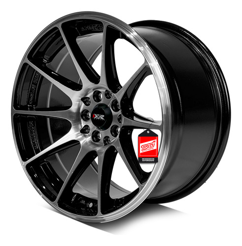 Jogo Roda Xxr 527 Aro 17x9 5x100 Et28 Preto 5fivex