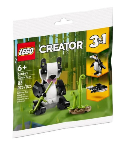 Lego Creator Oso Panda 3 En 1 30641