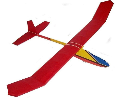 Kit Do Aeromodelo Planador Para Vôo Livre Caça-nuvens