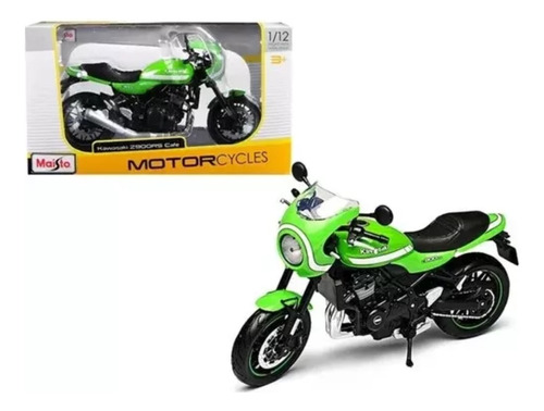 Motocicleta Kawasaki Z900rs Cafe 1/12 Metal 