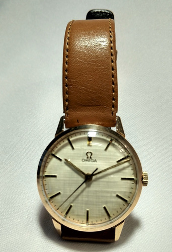 Relógio De Pulso Omega 1950 Ouro Maciço 18 Corda Original