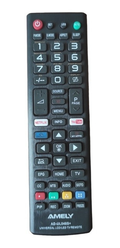 Control De Tv Universal Adul048s+ (3541)