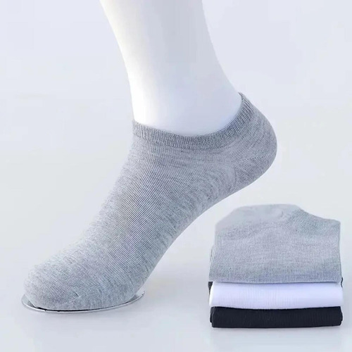 10 Pares De Calcetines Cortos Poco Profundos Y Transpirables