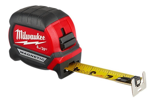 Flexómetro Magnetico Compacto 8m/26' Milwaukee 48220726