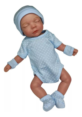 Bebe Reborn Original Silicona Sólida Blanda Kisha Doll 26 Cm