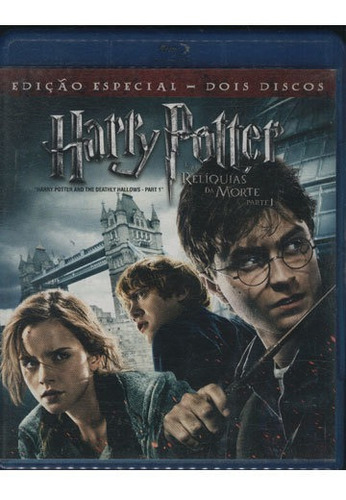 Dvd  Blu Ray  Harry Potter E As Reliquias Da Morte   Parte 