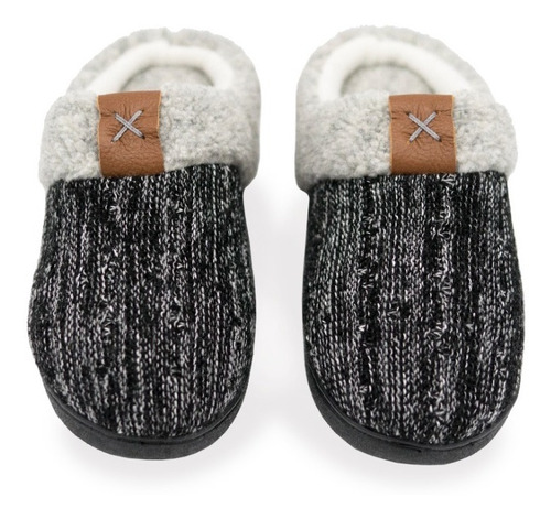 Pantuflas London Acabados En Paño Y Felpa Termica Unisex
