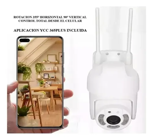 Camara Domo Ip Wifi Hd1080p Seguimiento Inteligente 360° Blanco | Envío ...