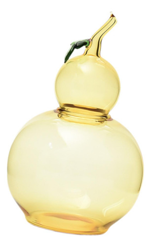 Candy Jar Gourd Storage Jar Candy Container Amarelo Claro