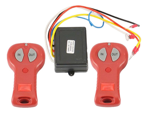De Control Remoto De Cabrestante Inalámbrico, Control De