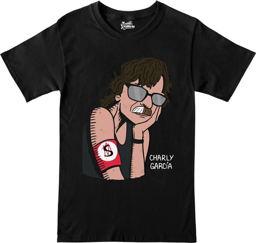 Remera Charly García 