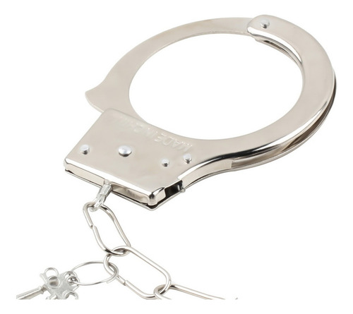 Algema De Policial Para Festa Fantasia Com Chave Reserva