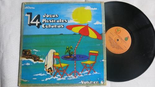 Vinyl Vinilo Lp Acetato 14 Joyas Musicales Cubanas Vol 6 