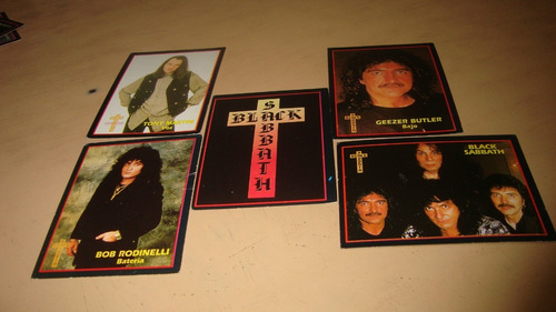 Figuritas Rock Cards -  Black Sabbath