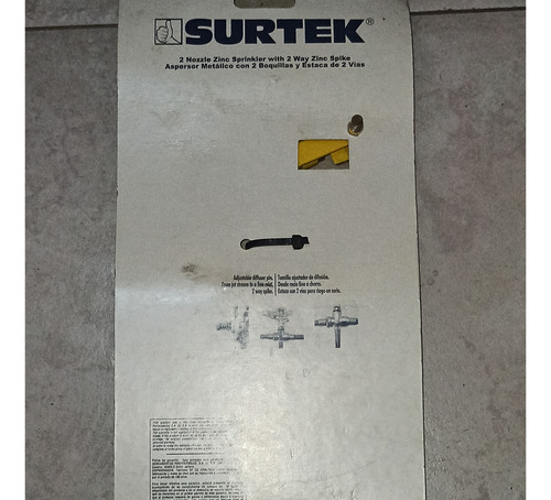 Aspersor Surtek 130322 Metálico