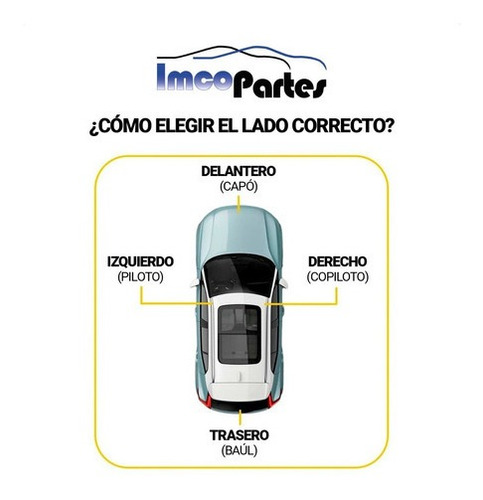 Juego Amortiguadores Compuerta Pregio