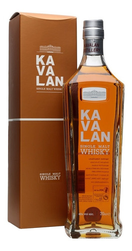 Imagen 1 de 10 de Whisky Kavalan Classic Single Malt Taiwan 700ml En Estuche