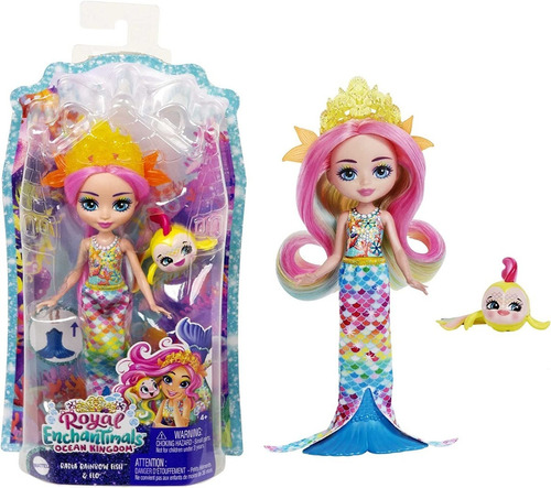 Royal Enchantimals Radia Rainbow Fish Y Flo  Original