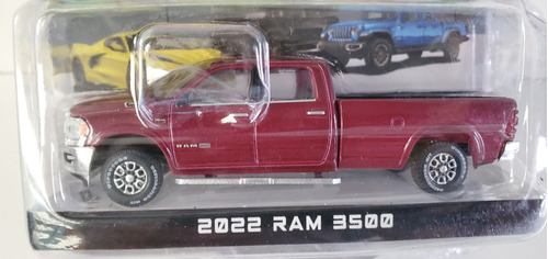 1:64 Greenlight 2022 Camioneta Ram 3500 Showroom Series 1