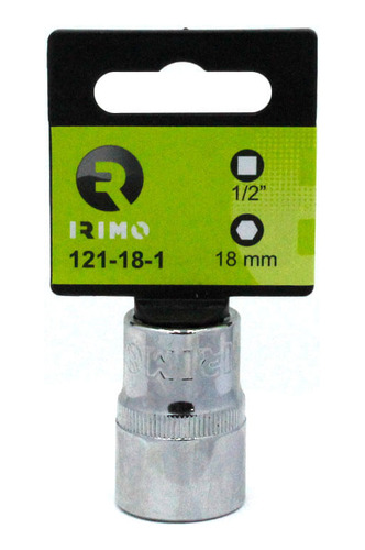 Dado Hexagonal Métrico De 1/2 PLG Irimo 18 mm 121-18-1