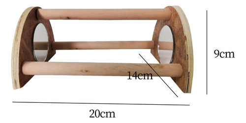 Percha De Pollo Compatible Con Pollitos Soporte De Madera De