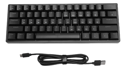 Teclado Mecánico Para Juegos Con Retroiluminación Rgb Al 60
