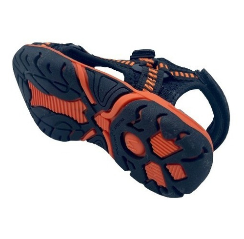 Imagen 3 de 5 de Sandalia Marcel Playera Abrojos Chinela Negra Colores