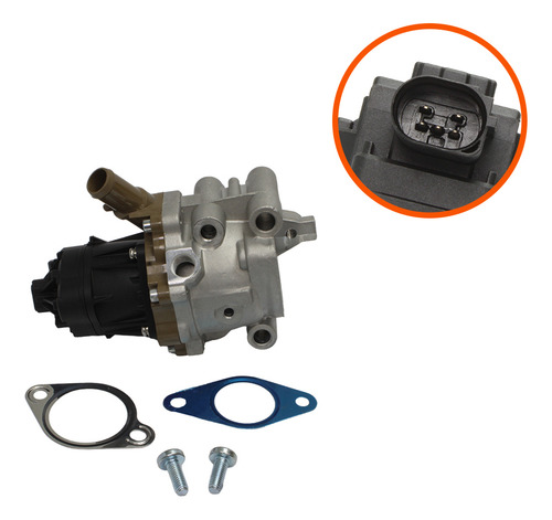 Valvula Egr Fiat Ducato 2.3 16v Diesel 08/14 Toro Nero