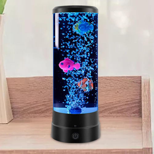 Lámpara De Burbujas, Lámpara De Acuario Para Niños,