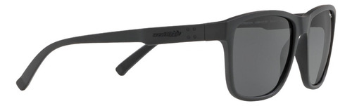 Lente De Sol Arnette 0an4255 Shoredick Rectangular Shoredick Negro Grey Matte Black Matte Black
