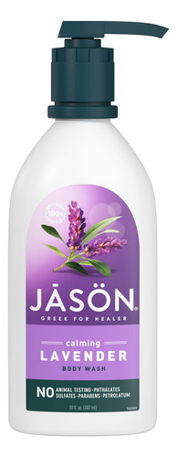 Gel De Baño Jason Lavender Calming 900 Ml Con Vitamina E Y B