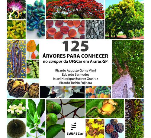 125 árvores para conhecer no campus da UFSCar em Araras- SP, de Gorne Viani, Ricardo Augusto. Editorial EDUFSCAR, capa mole em português, 2022