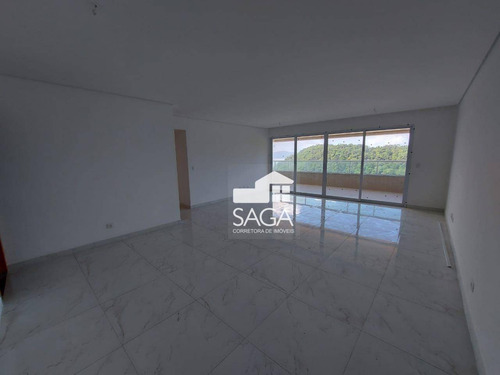 Imagem 3 de 30 de Uma Das Melhores Vistas Da Cidade! Apartamento Com 3 Dormitórios À Venda, 147 M² Por R$ 1.550.000 - Canto Do Forte - Praia Grande/sp - Ap4000