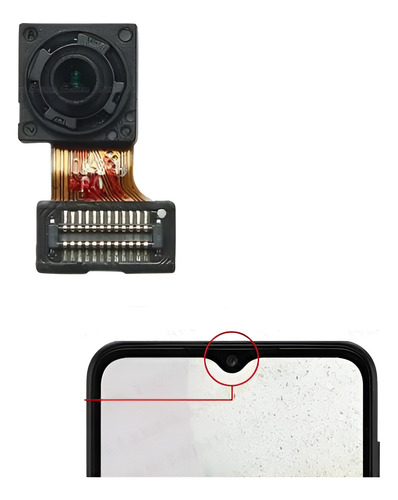 Câmera Frontal Selfie Para Galaxy A03 Sm-035 Testado