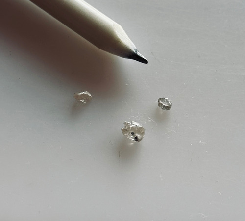 Diamante Bruto Natural Com 1,15 Quilates Branco
