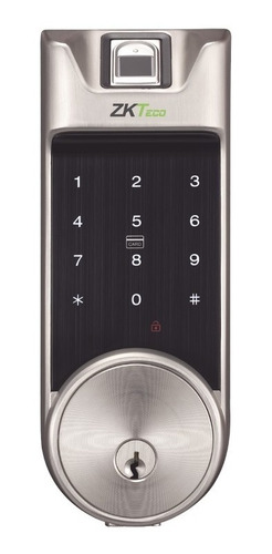 Imagen 3 de 5 de Cerradura Autonoma Zkteco Al40b, Táctil, Bluetooth, Exterior