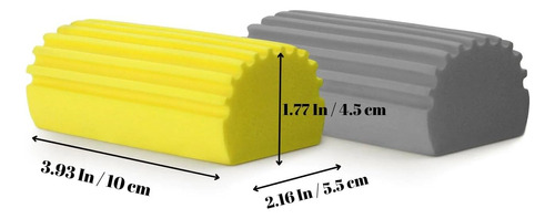 Esponja De Limpieza Húmeda, Paquete De 2 Esponjas Reutilizab