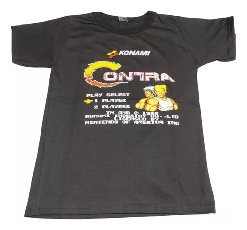 Remera Contra Gamer Video Juego Vintage Excelente Diseño