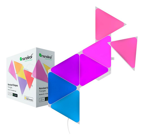 Pack De Inicio Triangular 7 Paneles Nanoleaf